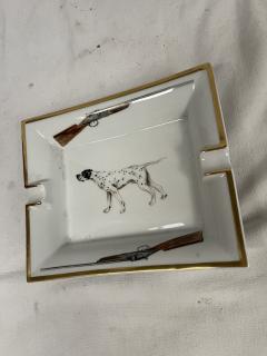  Herm s 1970s Porcelain D corative ashtray or vide poche by Herm s - 4421367