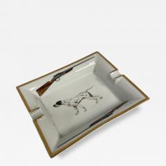  Herm s 1970s Porcelain D corative ashtray or vide poche by Herm s - 4426281