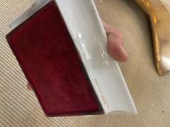  Herm s 1970s Porcelain D corative ashtray or vide poche by Herm s - 4421475