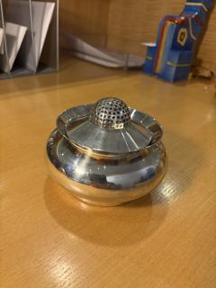  Herm s 1970s Silver Plated Golf Ashtray by Herm s - 4624076