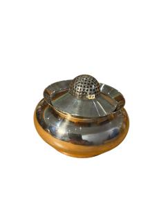  Herm s 1970s Silver Plated Golf Ashtray by Herm s - 4624176