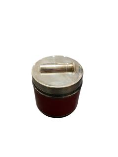  Herm s 1970s Silver plated and leather cartridge box by Hermes - 4579899