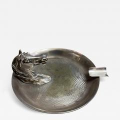  Herm s 1970s Silver plated ashtray by Herm s - 4580132