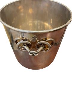  Herm s 1970s Silver plated ice bucket by Herm s - 4581631