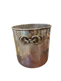  Herm s 1970s Silver plated ice bucket by Herm s - 4581632