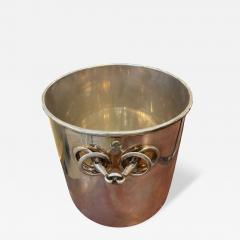  Herm s 1970s Silver plated ice bucket by Herm s - 4583314