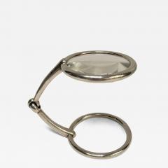  Herm s 1970s Silver plated stirrup magnificent lens by Herm s - 4116649
