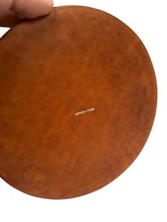  Herm s 1970s Stitched leather port hole vide poche by Herm s - 4421252