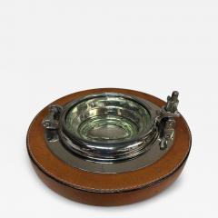  Herm s 1970s Stitched leather port hole vide poche by Herm s - 4426279