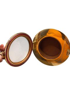  Herm s 1970s bronze porthole picture frame by Herm s - 4372479