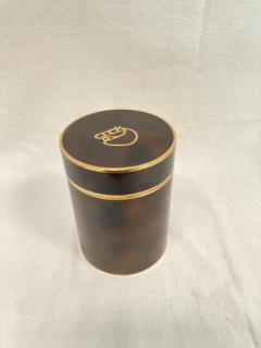  Herm s 1970s lacquered brass boxe by Herm s - 3648195