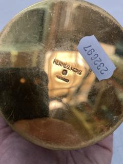  Herm s 1970s lacquered brass boxe by Herm s - 3648196