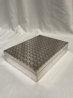  Herm s 1970s plated silver d corative table boxe by Herm s - 3615054