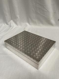  Herm s 1970s plated silver d corative table boxe by Herm s - 3615055