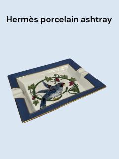  Herm s 1970s porcelain ashtray or vide poche by Herm s - 4467411