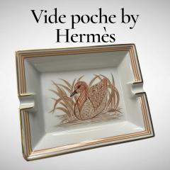 Herm s 1970s porcelain vide poche or ashtray by Herm s - 4513351