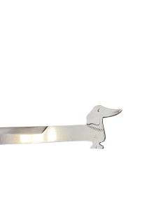 Herm s 1970s rare dachshund silver plated letter opener by Herm s - 4587202