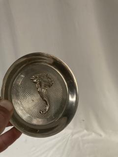  Herm s 1970s silver plated vide poche or ashtray by Herm s - 3881504