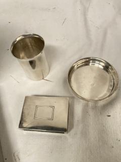  Herm s 1970s sterling silver smoker set by Herm s - 3923633