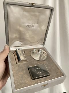  Herm s 1970s sterling silver smoker set by Herm s - 3923635