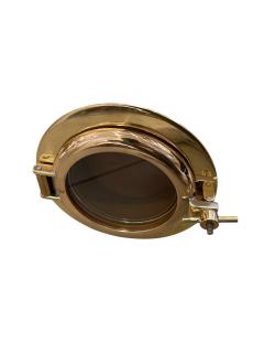  Herm s 1980s Bronze porthole picture frame by Herm s - 4587164