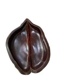  Herm s 1980s Large exotic wood vide poche by Herm s - 4587089
