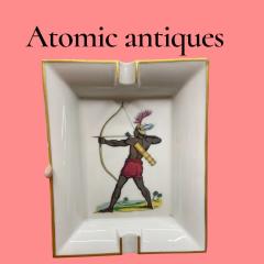  Herm s 1980s porcelain ashtray by Herm s - 4419705