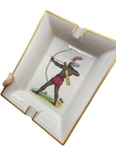  Herm s 1980s porcelain ashtray by Herm s - 4419707