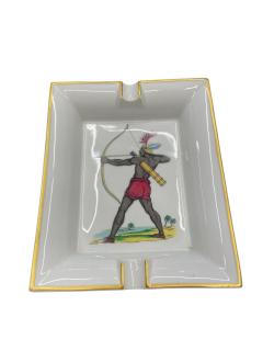  Herm s 1980s porcelain ashtray by Herm s - 4419708