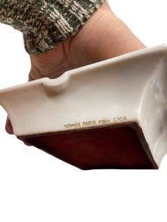  Herm s 1980s porcelain ashtray by Herm s - 4419709