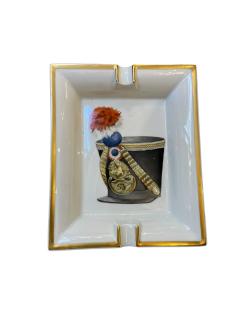  Herm s 1980s porcelain ashtray by Herm s - 4590245