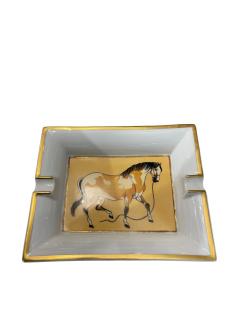 Herm s 1980s porcelain vide poche or ashtray by Herm s - 4587199