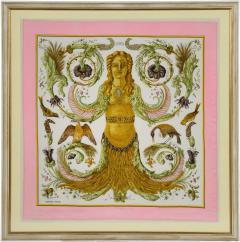  Herm s A fine framed Herm s 90 silk square of Cer s by Fran oise Faconett circa 1967 - 4287642