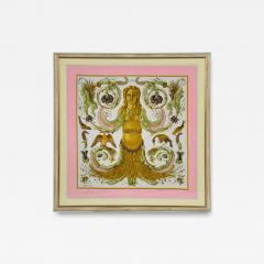  Herm s A fine framed Herm s 90 silk square of Cer s by Fran oise Faconett circa 1967 - 4287643