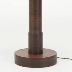  Herm s Extremely rare floor lamp in stacked leather - 2801301