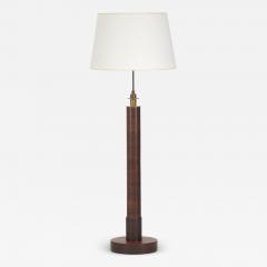  Herm s Extremely rare floor lamp in stacked leather - 2804782