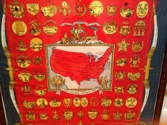  Herm s Framed Herme s Scarf American Bicentennial by Hugo Grygkar - 72276
