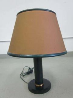  Herm s French Mid Century Leather Desk Lamp Attributed to Herm s 1940 - 1811257