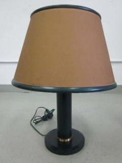  Herm s French Mid Century Leather Desk Lamp Attributed to Herm s 1940 - 1811258