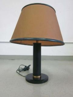  Herm s French Mid Century Leather Desk Lamp Attributed to Herm s 1940 - 1811261