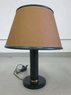  Herm s French Mid Century Leather Desk Lamp Attributed to Herm s 1940 - 1811271