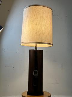  Herm s HERMES STYLE EQUESTRIAN WOOD RESIN LAMP - 2901293