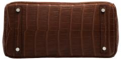  Herm s Herm s Matte Marron d Inde Niloticus Crocodile Birkin Bag w Palladium Hardware - 4486651