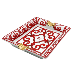  Herm s Hermes Paris Balcon de Guadalquivir Porcelain Cigar Ashtray - 4805139