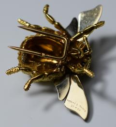  Herm s Hermes Paris Honey Bee Brooch - 773788