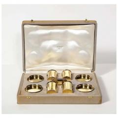  Herm s Hermes Paris Ravinet d Enfert a Rare French Silver Gilt Smoking Set - 3899584