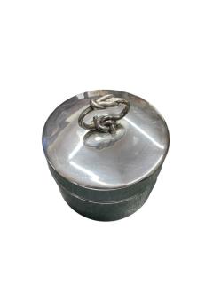  Herm s Large silver plated box by Herm s Paris - 4574515
