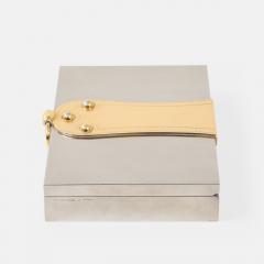  Herm s Rare Silver and Gold Plated Box by Herm s and Ravinet dEnfert Cie - 4414995