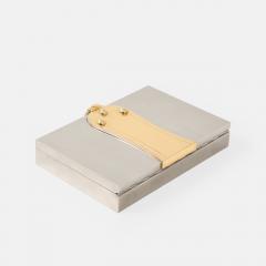  Herm s Rare Silver and Gold Plated Box by Herm s and Ravinet dEnfert Cie - 4414996