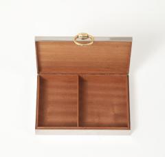  Herm s Rare Silver and Gold Plated Box by Herm s and Ravinet dEnfert Cie - 4415003